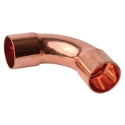DiversiTech® C242-0150 90 deg Long Turn Elbow, 1-1/8 in, C, 1 in ID, 1-1/8 in, C