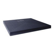 DiversiTech® E Lite® EP3232-3 Equipment Pad, 1160 lb Load, 3 in H, 32 in W, 32 in D, Polypropylene, Square, Subtle