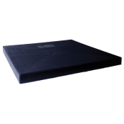 DiversiTech® E Lite® EP4040-3 Equipment Pad, 1480 lb Load, 3 in H, 40 in W, 40 in D, Polypropylene, Square, Subtle
