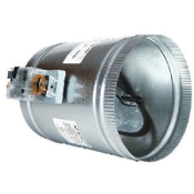 EWC® 10 URD Damper, Round Duct, 10 in Diameter, 24 V, Motorized: Yes, 1.5 in-WC Maximum Static Pressure, 12 in Length