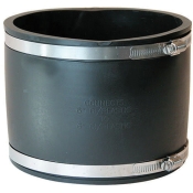 Fernco® 1056-66 Flexible Coupling, 6 in, PVC, Coupling, 6 in, 4.6 psi Max Working Pressure, 5.74 in L