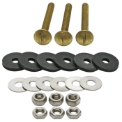 Fluidmaster® 6105 Tank-to-Bowl Bolt, Solid Brass, 2-3/4 in Height, 5/16 in Width, Bolt Function Type