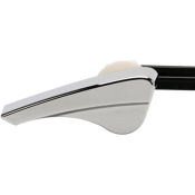Fluidmaster® PRO61 Toilet Tank Lever, Angle, Front, Side, Chrome, Plastic, Lever