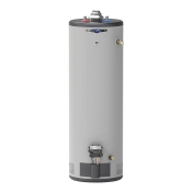 GE RealMAX Choice GG40T08BXR Tall Water Heater, 40 gal Capacity, Natural Gas Fuel, 40000 Btu/hr Heating Input