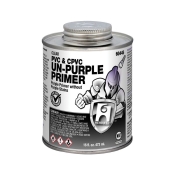 HERCULES® 60445 Primer, Applicable Materials: CPVC, PVC, 16 oz Net Content, Clear