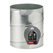 Honeywell Home TrueZONE® CPRD10/U Constant Pressure Regulating Bypass Damper, Round Duct, For Duct Size: 10 in