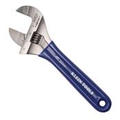 KLEIN TOOLS® D509-8 Slim Jaw Precision Wrench, Ratcheting: No, 1-1/2 in Jaw, Steel Body, 8-1/2 in Length, Blue