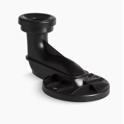 Kohler® K-5383-NA Rough-In Full Skirt Trap and Attachment System, Plastic, 6-13/16 in Height, 7-5/8 in Width, Black