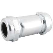 Legend Valve 303-103 Coupling, Coupling Fitting, Connection Size 1: 1/2 in, Connection Type 1: Compression, Galvanized