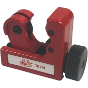 Malco® TC174 Compact Double Roller Tube Cutter, For Tube Size: 1/8 to 1-1/8 in, Aluminum Alloy Body
