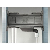 RoughinBox RBX3-MD-NC Rough-in Box, Connection Size 1: 3/4 in, Connection Type 1: MNPT, Polyethylene, 10 in Length