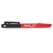 Milwaukee® 48-22-3104 Fine Point Marker, 7.15 in Length, 4.15 in Width, 3/4 in Height, Black