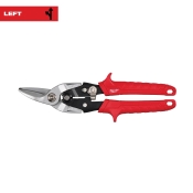 Milwaukee® 48-22-4540 Aviation Snip, Left Cut Direction, Steel Blade, 9-7/8 in Length