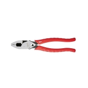 Milwaukee® 48-22-6100 High Leverage Lineman's Pliers With Crimper, 9 in L, 1.6 in L Blade, Comfort Grip Handle