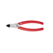 Milwaukee® 48-22-6108 Diagonal Cutting Pliers, Steel, 4 in L, 0.88 in L Blade, 11-1/4 in W, Red/Silver, 1.15 in Height