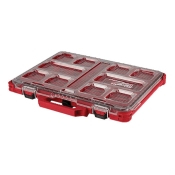 Milwaukee® PACKOUT™ 48-22-8431 Low-Profile Organizer, Polypropylene, 2-1/2 in H, 19.7 in W, 16.3 in D, 10 -Compartment