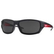 Milwaukee® 48-73-2025 Tinted Performance Safety Glasses, Nylon, Black, Universal, 5.88 in Length, 2-1/2 in Width