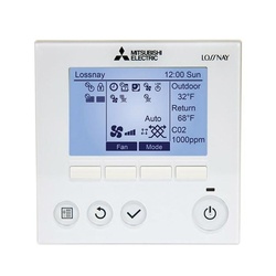 Mitsubishi Electric Trane® PZ-62DR-EA Lossnay Remote Controller