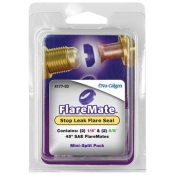 Nu-Calgon FlareMate™ 4177-03 Leak Stop Flare Seal, For Pipe Size: 1/4 in, 5/8 in, Copper, Flared Connection Type