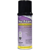 Nu-Calgon Nu-Foam 4293-04 Foam, R4.9 R-Value, Polyurethane Base Chemical, 12 oz Net Content, Cream