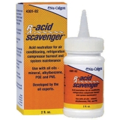 Nu-Calgon Rx-Acid Scavenger 4301-02 Acid Neutralizer, Liquid Form, 2 fl-oz Net Content, Bottle Container, Straw