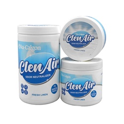 Nu-Calgon 6100-10 Clenair Fresh Linen Odor Neutralizer, 1 Lb, Tub, Solid, Various
