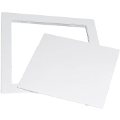 Oatey® 34056 Access Panel, HIPS, Flush, Surface Installation / Mounting, 17 in Length, 17 in Width, White