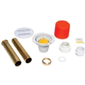 Oatey® FTD5135P Universal Free-Standing Tub Drain, For Pipe Size: 1-1/2 in, 2 in, PVC Body, Drain Function Type