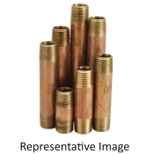 PLUMBMASTER® 83218 Pipe Nipple, 3/4 in Connection Size 1, Connection Type 1: MIP, 2 in L, 3/4 in Connection Size 2