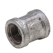 PLUMBMASTER® 94782 Coupling, Coupling Fitting, 3/4 in Connection Size 1, Connection Type 1: FIP, Galvanized