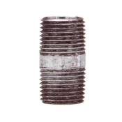 PLUMBMASTER® 96127 Pipe Nipple, 1/2 in Connection Size 1, 1-1/2 in L, Connection Type 1: MIP, 1/2 in Connection Size 2