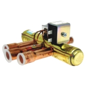 PROTECH™ 61-102498-02 Reversing Valve, R-22, R-410A Refrigerant, 3/4 in Suction Line, 1/2 in Discharge Line, 24 V