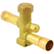 PROTECH™ 61-104025-15 Service Valve, Service Valve, 3/4 in Connection Size 1, Connection Type 1: Sweat ODF, 5 in Height