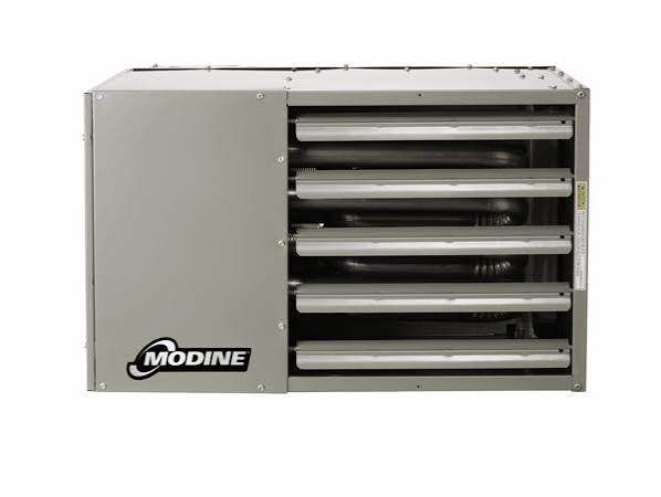 MODINE PTP300AS0111SBAN Gas Unit Heater, Natural Gas, 300,000 BTU Input, Power Vented, Propeller, 115V 1ph