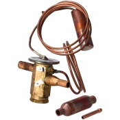 Rheem® 611031 Thermal Expansion Valve, R-22 Refrigerant, Compatible Unit Tonnage: 3 ton, 3/8 in Inlet, ODF Inlet