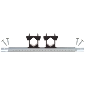 Sioux Chief PowerBar™ 523-1624 Universal Slider Bracket, Steel, 9 to 16 in Length, 0.602 in Width, Galvanized
