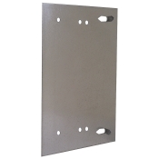 Sioux Chief 536-58 Self-Nailing Stud Guard With Nail Spikes, 8 in Length, 5 in Width, Steel, Material Gauge: 16 ga