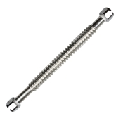 Sioux Chief 634-3F3F18 Water Heater Connector, Water Heater Connector, 18 in Length, 3/4 in Connection Size 1