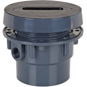 Sioux Chief FinishLine™ 832-35PF Rough-In Fixture Floor Drain, For Pipe Size: 3 in, Hub Outlet, PVC Body, PVC, Round
