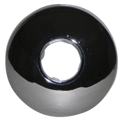 Sioux Chief 911-2 Shallow Escutcheon, For Pipe Size: 1/2 in, Steel, Chrome-Plated, For Use With: 1/2 in IPS Pipes
