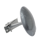 Sioux Chief 961-6 Faucet Hole Cover With Toggle Nut, 1-3/4 in Outside Diameter, Metal, Chrome-Plated