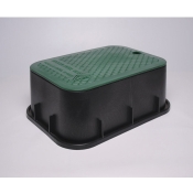 Tigre B124-X Rectangular Valve Box, 12 in Length, 17 in Width, 6 in Depth, For Use With: Irrigation Valves