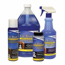 Nu-Calgon 4182-24 Cal-Blue Plus Gas Leak Detector, Liquid, Clear Blue, 1 Qt, Spray Bottle