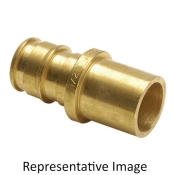 Uponor ProPEX® LF4507575 Adapter, Adapter Fitting, 3/4 in Connection Size 1, Connection Type 1: PEX, Brass