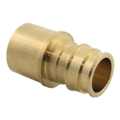 Uponor ProPEX® LF4512020 Adapter, Adapter Fitting, 2 in Connection Size 1, Connection Type 1: PEX, Brass