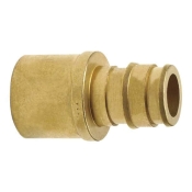 Uponor ProPEX® LF4517575 Adapter, Adapter Fitting, 3/4 in Connection Size 1, Connection Type 1: PEX, Brass