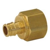 Uponor ProPEX® LF4571010 Adapter, Adapter Fitting, 1 in Connection Size 1, Connection Type 1: PEX, Brass