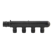 Uponor ProPEX® Q2247550 Branch Multi-Port Tee With (4) 1/2 in Outlets, 3/4 in Connection Size 1, Connection Type 1: PEX