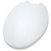WOLVERINE BRASS® 39710 Toilet Seat, Elongated Bowl Shape, Yes, Seat Function Type