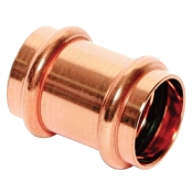 WOLVERINE BRASS® 450-584P Repair Coupling, Coupling Fitting, 3/4 in Connection Size 1, Connection Type 1: Press